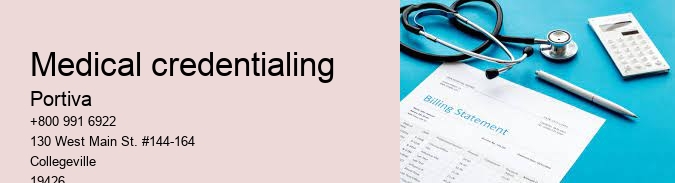 medical credentialing