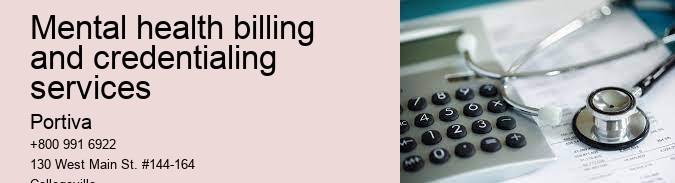 mental health billing and credentialing services